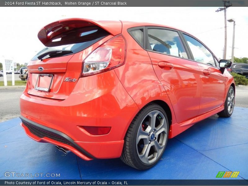  2014 Fiesta ST Hatchback Molten Orange