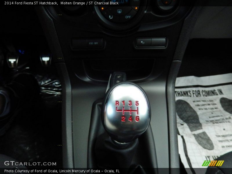  2014 Fiesta ST Hatchback 6 Speed Manual Shifter