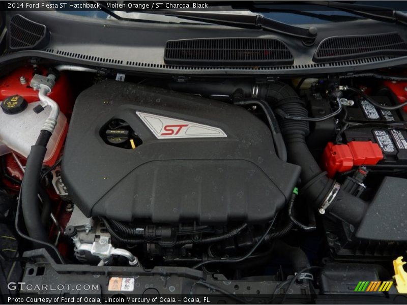  2014 Fiesta ST Hatchback Engine - 1.6 Liter EcoBoost DI Turbocharged DOHC 16-Valve Ti-VCT 4 Cylinder