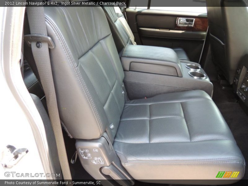 Ingot Silver Metallic / Charcoal Black 2012 Lincoln Navigator L 4x2