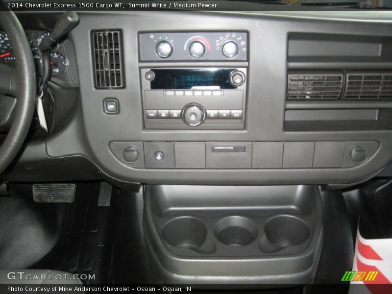Summit White / Medium Pewter 2014 Chevrolet Express 1500 Cargo WT