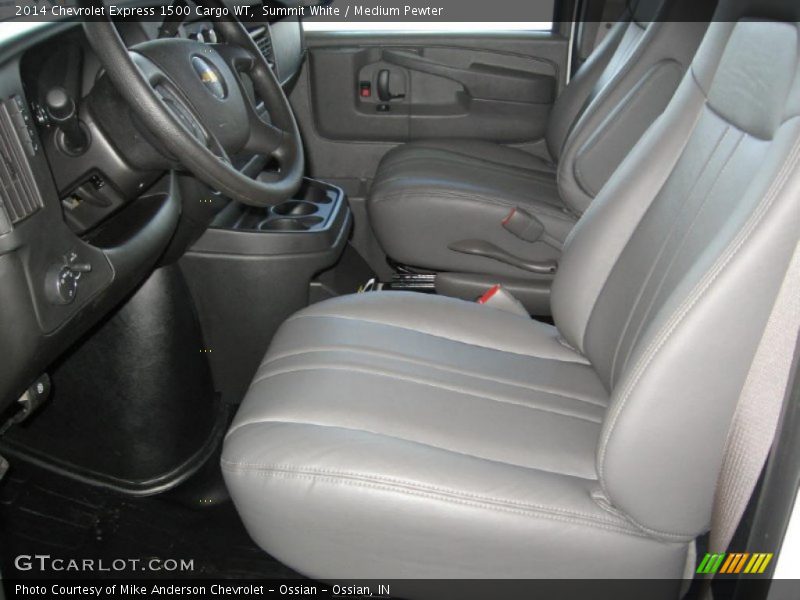 Summit White / Medium Pewter 2014 Chevrolet Express 1500 Cargo WT