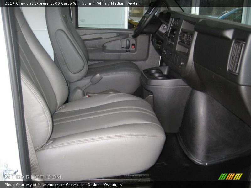 Summit White / Medium Pewter 2014 Chevrolet Express 1500 Cargo WT