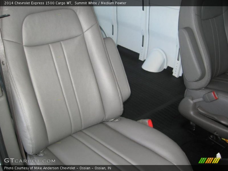 Summit White / Medium Pewter 2014 Chevrolet Express 1500 Cargo WT