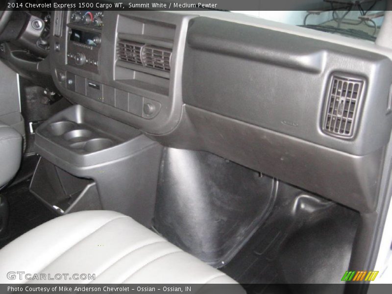 Summit White / Medium Pewter 2014 Chevrolet Express 1500 Cargo WT