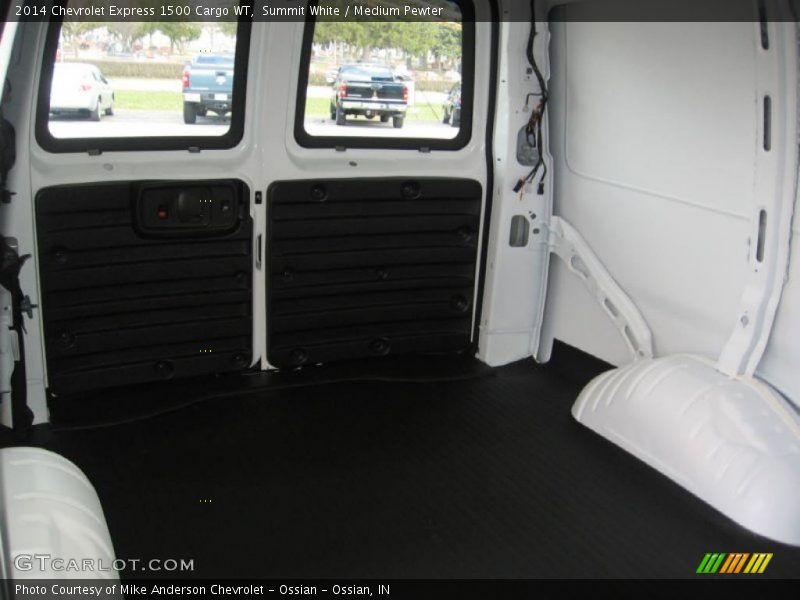 Summit White / Medium Pewter 2014 Chevrolet Express 1500 Cargo WT