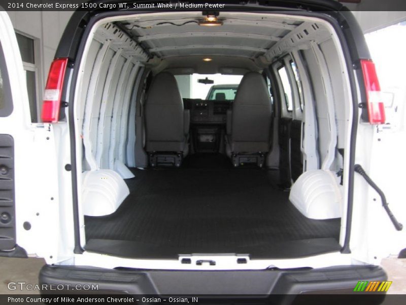 Summit White / Medium Pewter 2014 Chevrolet Express 1500 Cargo WT
