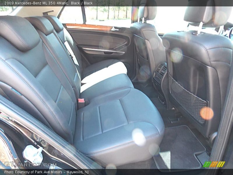 Black / Black 2009 Mercedes-Benz ML 350 4Matic