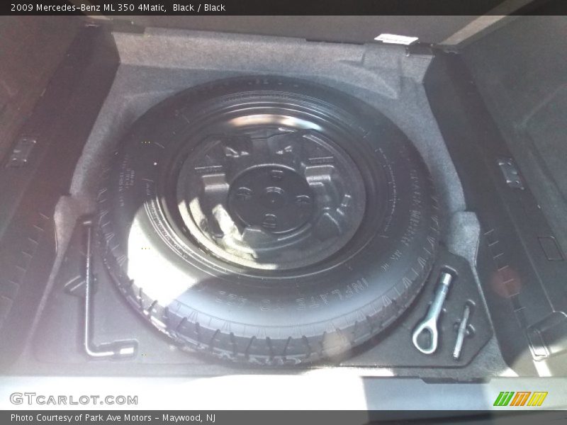 Black / Black 2009 Mercedes-Benz ML 350 4Matic