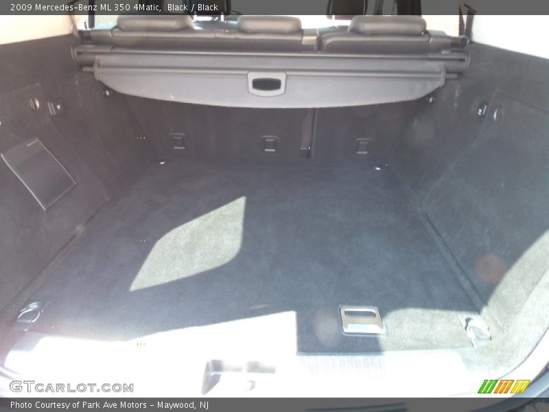 Black / Black 2009 Mercedes-Benz ML 350 4Matic
