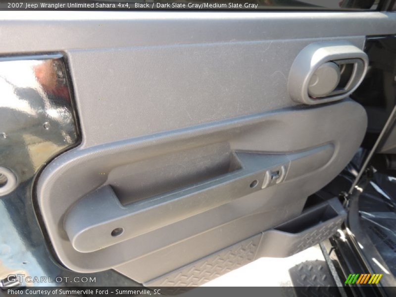 Black / Dark Slate Gray/Medium Slate Gray 2007 Jeep Wrangler Unlimited Sahara 4x4