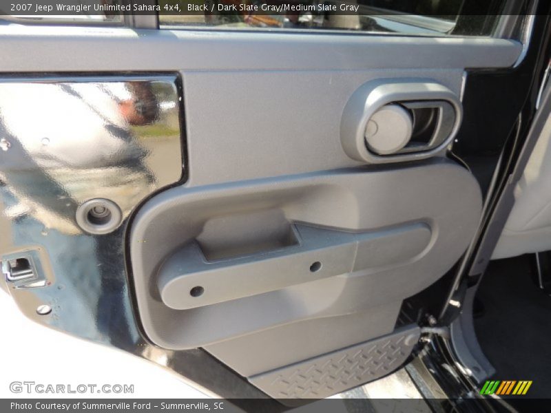 Black / Dark Slate Gray/Medium Slate Gray 2007 Jeep Wrangler Unlimited Sahara 4x4