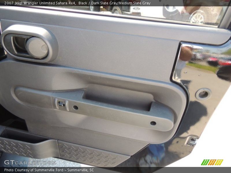 Black / Dark Slate Gray/Medium Slate Gray 2007 Jeep Wrangler Unlimited Sahara 4x4