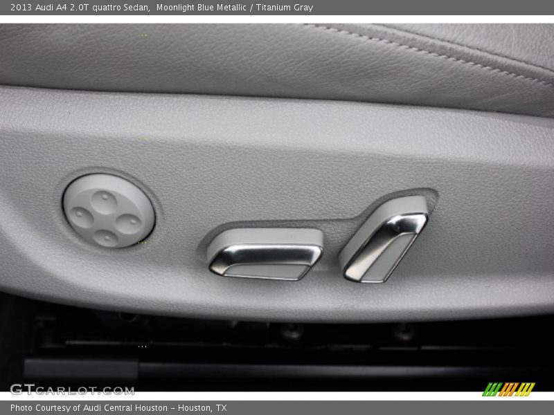 Moonlight Blue Metallic / Titanium Gray 2013 Audi A4 2.0T quattro Sedan