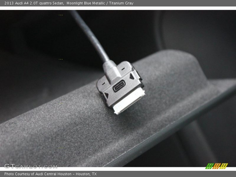 Moonlight Blue Metallic / Titanium Gray 2013 Audi A4 2.0T quattro Sedan