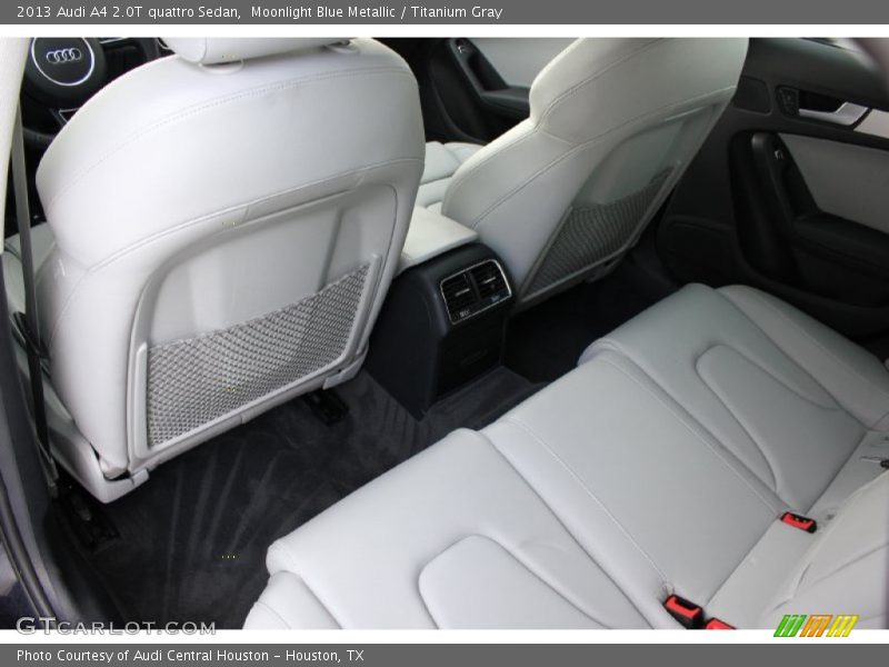 Moonlight Blue Metallic / Titanium Gray 2013 Audi A4 2.0T quattro Sedan