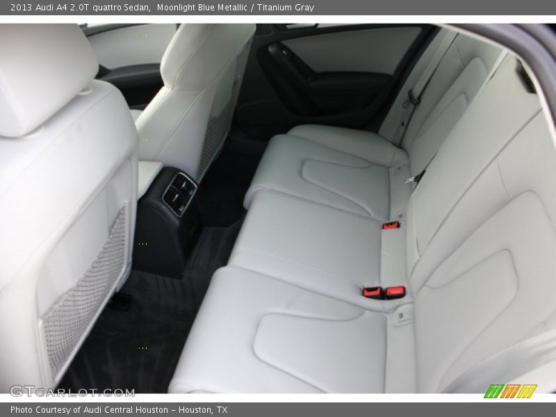Moonlight Blue Metallic / Titanium Gray 2013 Audi A4 2.0T quattro Sedan