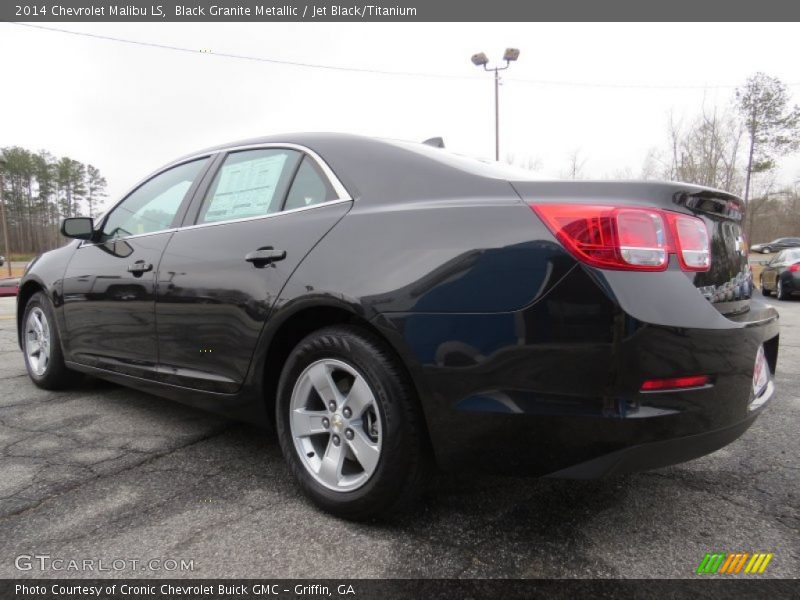 Black Granite Metallic / Jet Black/Titanium 2014 Chevrolet Malibu LS