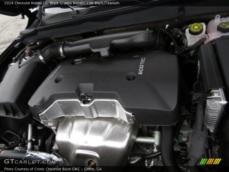 Black Granite Metallic / Jet Black/Titanium 2014 Chevrolet Malibu LS