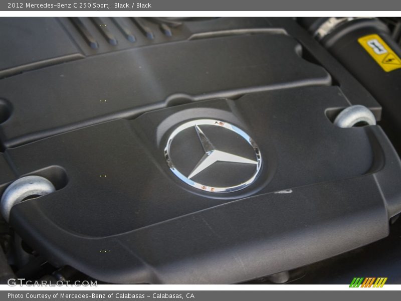 Black / Black 2012 Mercedes-Benz C 250 Sport