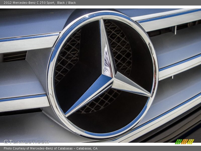 Black / Black 2012 Mercedes-Benz C 250 Sport