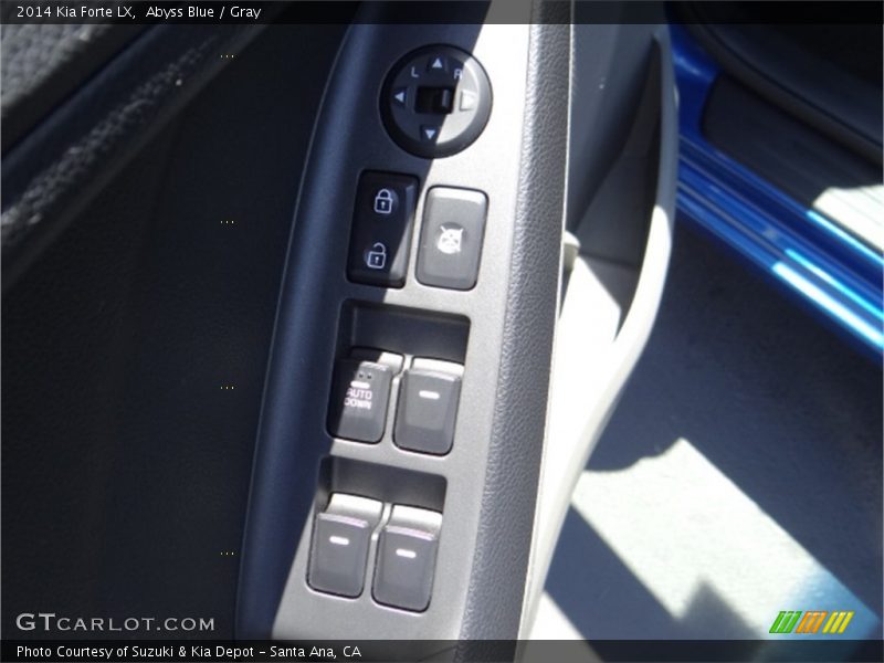 Abyss Blue / Gray 2014 Kia Forte LX