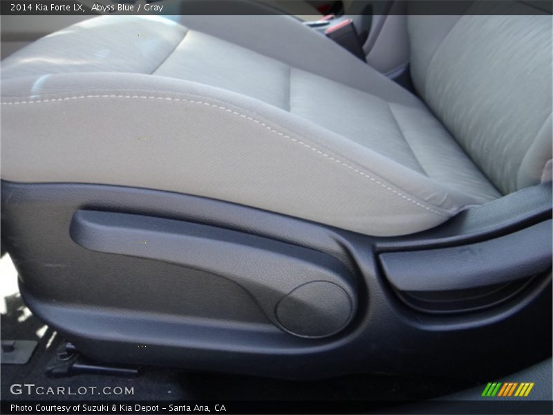 Abyss Blue / Gray 2014 Kia Forte LX