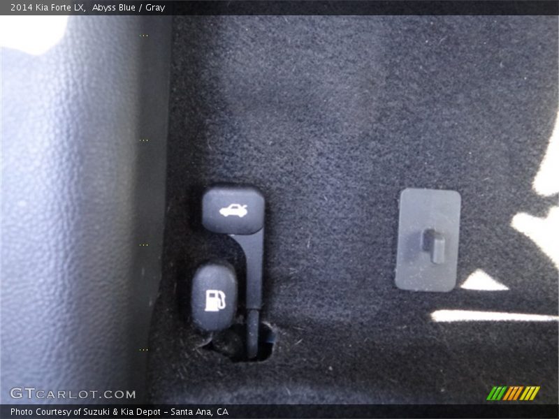 Abyss Blue / Gray 2014 Kia Forte LX