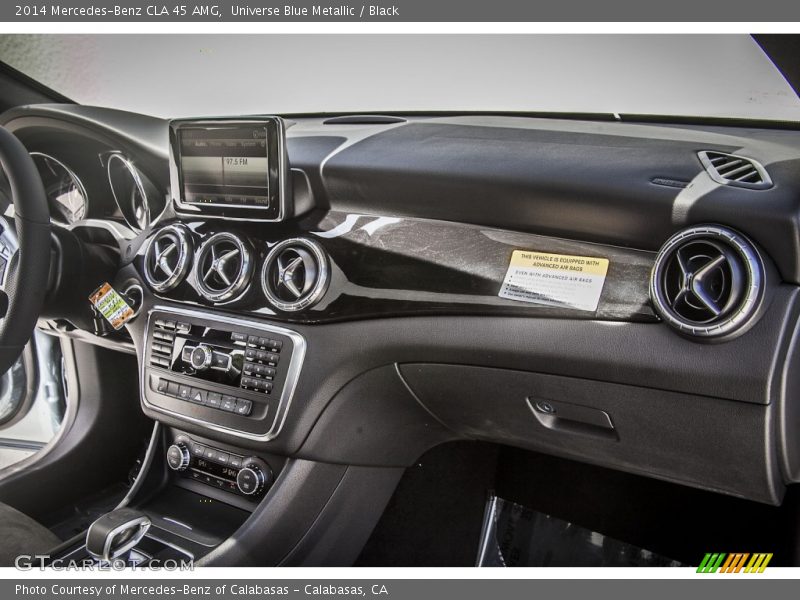 Universe Blue Metallic / Black 2014 Mercedes-Benz CLA 45 AMG
