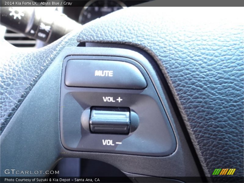 Abyss Blue / Gray 2014 Kia Forte LX