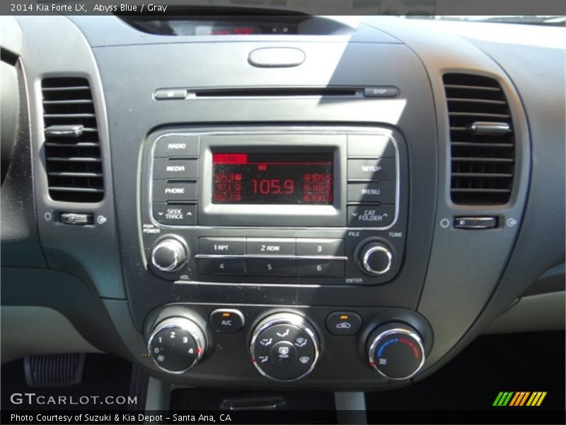 Controls of 2014 Forte LX