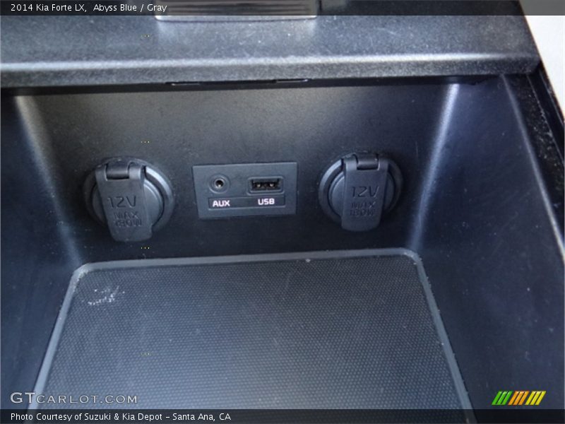 Abyss Blue / Gray 2014 Kia Forte LX