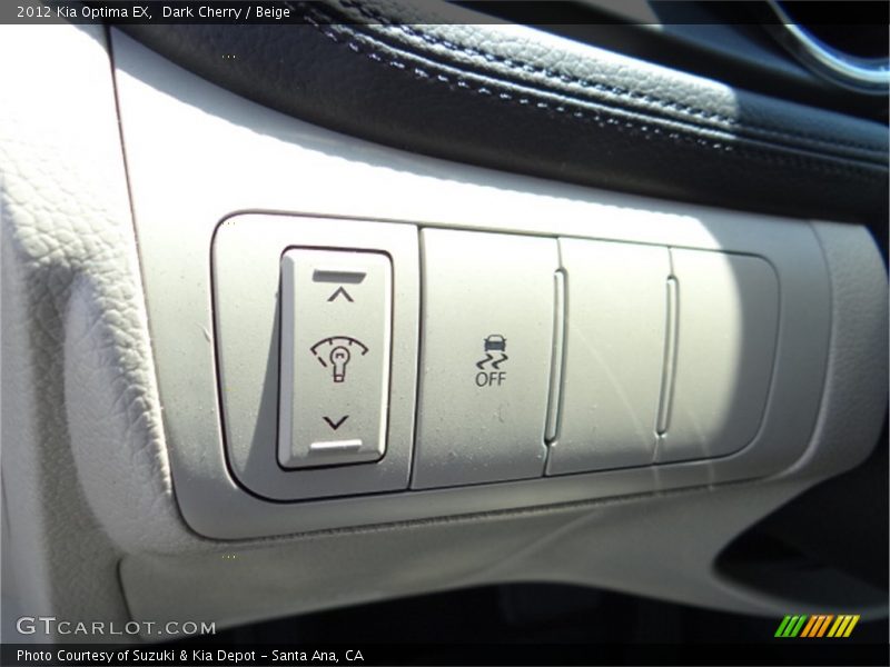 Dark Cherry / Beige 2012 Kia Optima EX