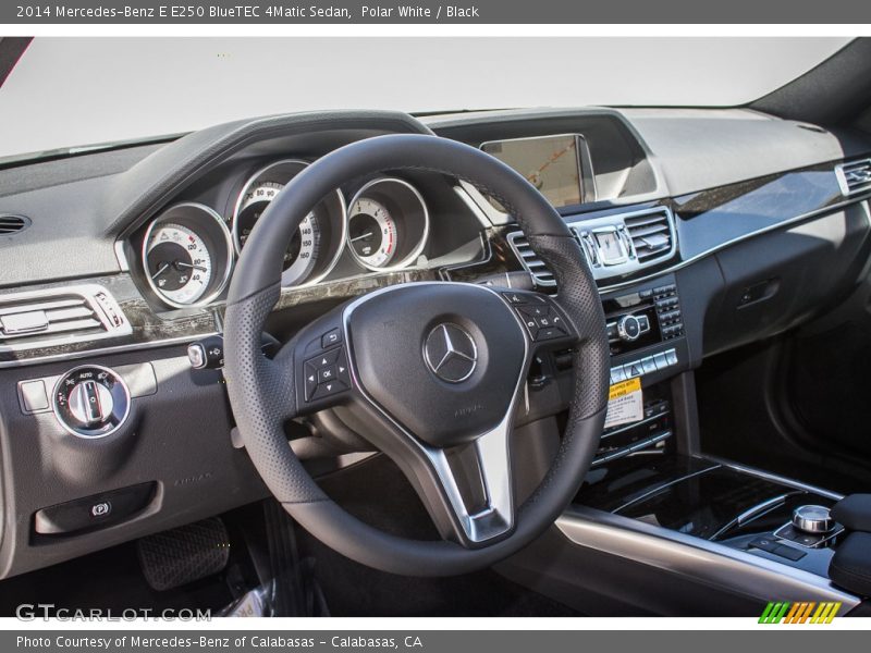 Polar White / Black 2014 Mercedes-Benz E E250 BlueTEC 4Matic Sedan