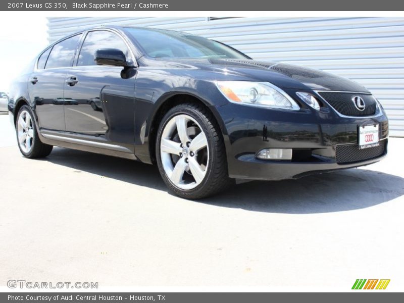Black Sapphire Pearl / Cashmere 2007 Lexus GS 350