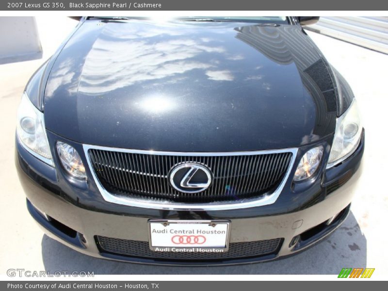 Black Sapphire Pearl / Cashmere 2007 Lexus GS 350