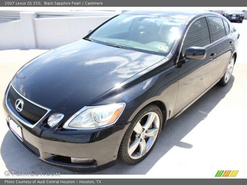 Black Sapphire Pearl / Cashmere 2007 Lexus GS 350