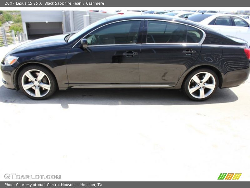 Black Sapphire Pearl / Cashmere 2007 Lexus GS 350