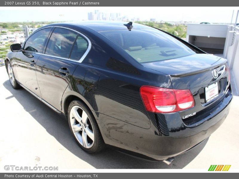 Black Sapphire Pearl / Cashmere 2007 Lexus GS 350