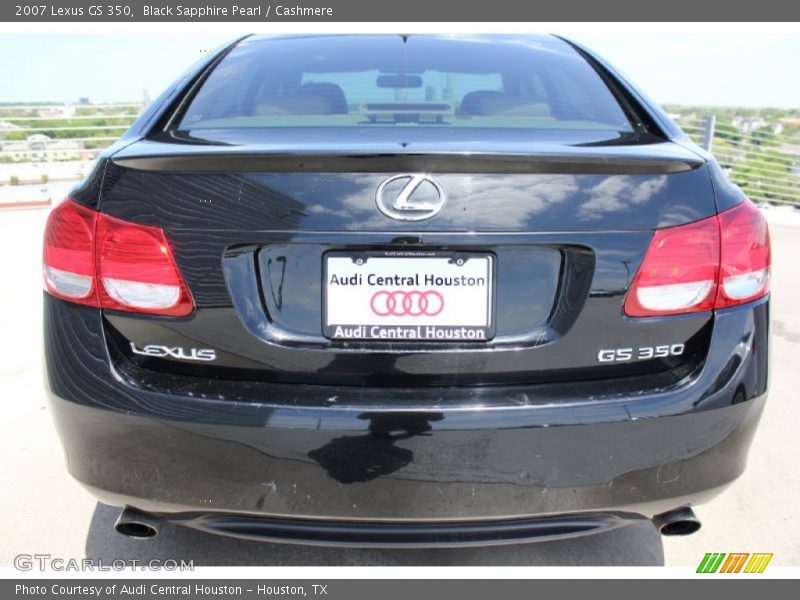 Black Sapphire Pearl / Cashmere 2007 Lexus GS 350