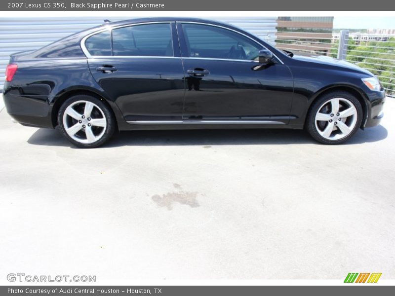 Black Sapphire Pearl / Cashmere 2007 Lexus GS 350