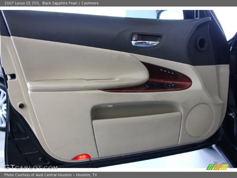 Black Sapphire Pearl / Cashmere 2007 Lexus GS 350