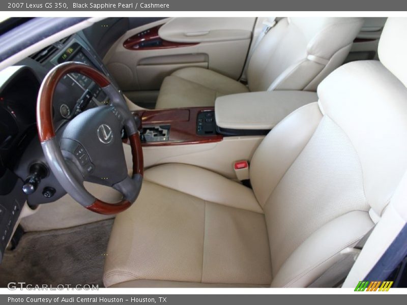 Black Sapphire Pearl / Cashmere 2007 Lexus GS 350