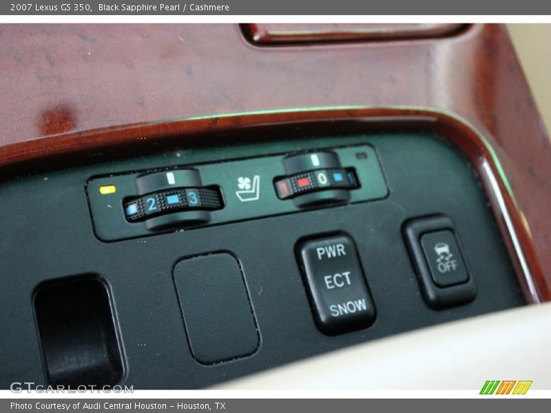 Black Sapphire Pearl / Cashmere 2007 Lexus GS 350
