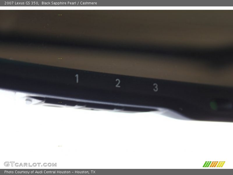 Black Sapphire Pearl / Cashmere 2007 Lexus GS 350