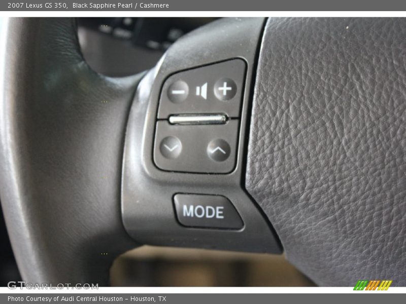 Black Sapphire Pearl / Cashmere 2007 Lexus GS 350