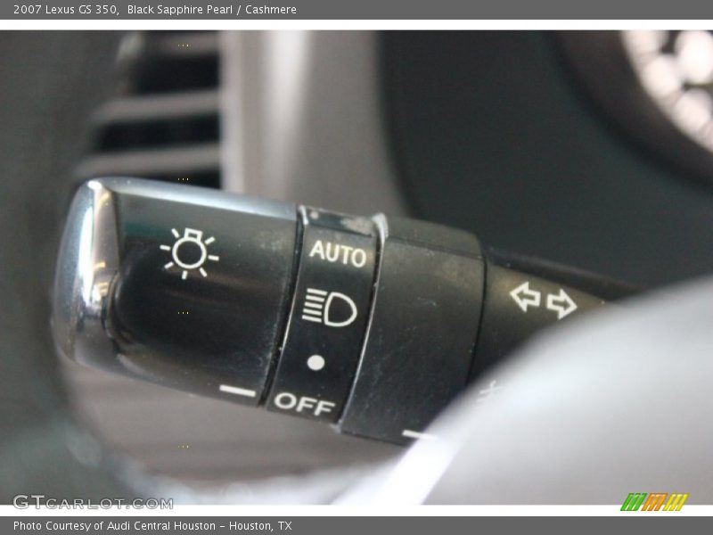 Black Sapphire Pearl / Cashmere 2007 Lexus GS 350