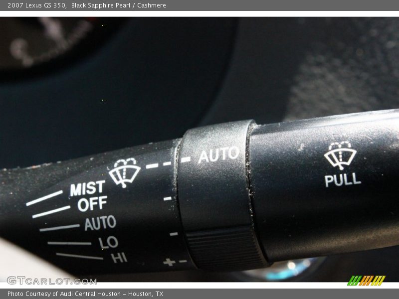 Black Sapphire Pearl / Cashmere 2007 Lexus GS 350