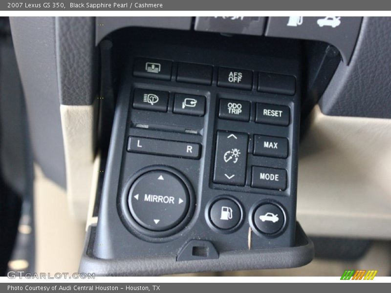 Black Sapphire Pearl / Cashmere 2007 Lexus GS 350
