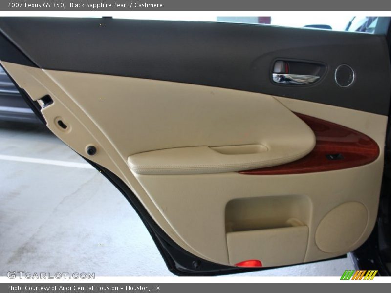 Black Sapphire Pearl / Cashmere 2007 Lexus GS 350